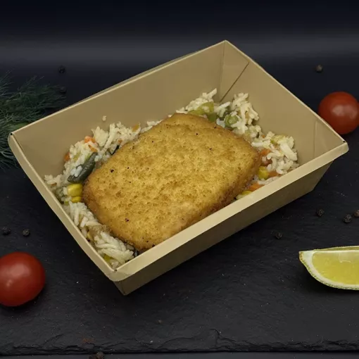 Кордон-блю с рисом и овощами, 250гр