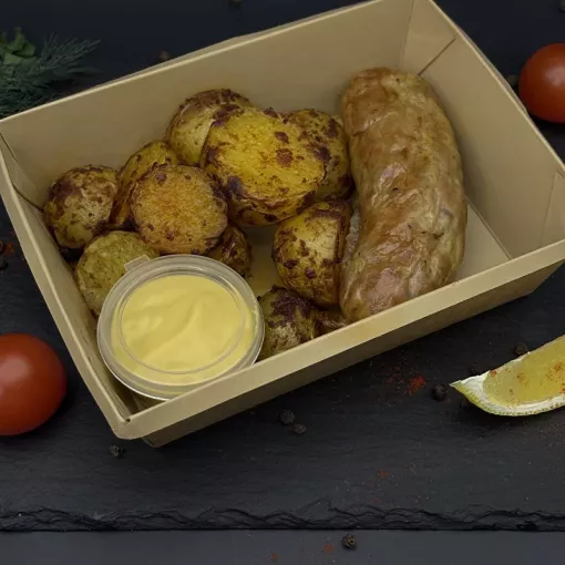 Колбаска куриная с картофелем, 250гр