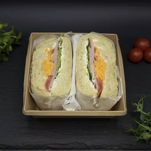 Чиабатта с ветчиной и сыром, 230гр