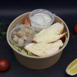 Салат «Цезарь» с курицей, 220гр